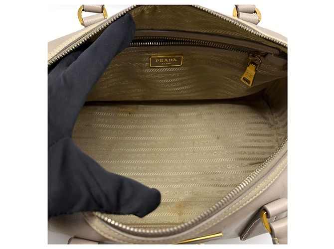 Prada Borsa Boston Saffiano Lux - vista 11
