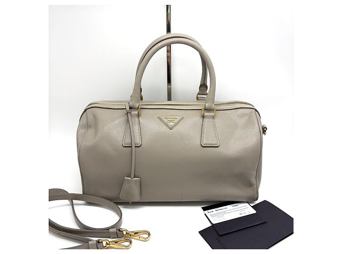 Prada Borsa Boston Saffiano Lux - vista 2