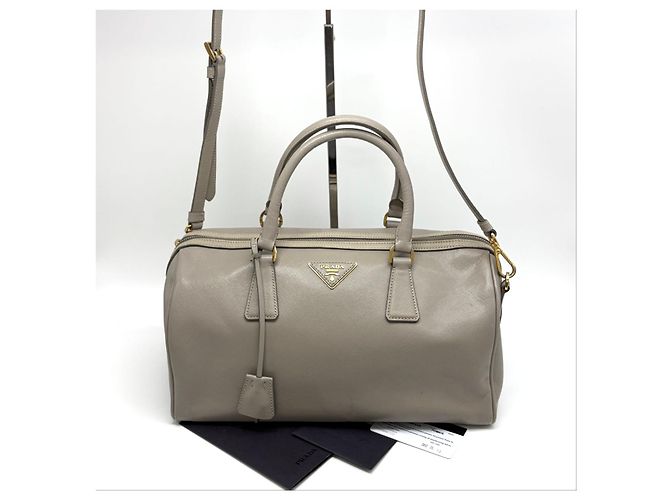 Prada Borsa Boston Saffiano Lux - vista 4