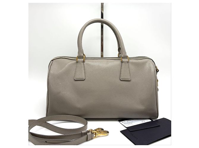 Prada Borsa Boston Saffiano Lux - vista 5
