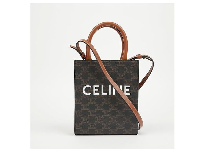 Céline Borsa a spalla Vertical Cabas Mini - vista 2