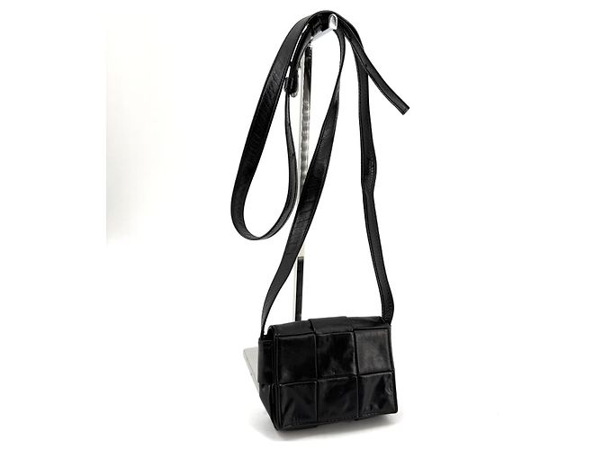 Bottega Veneta Borsa Cassette Mini in pelle - vista 2