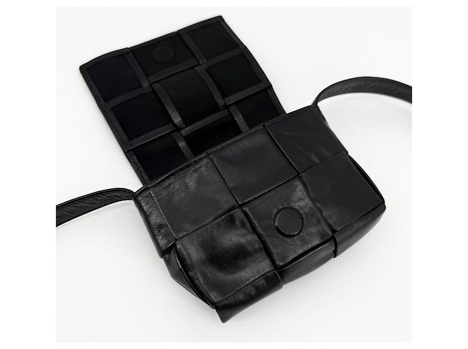 Bottega Veneta Borsa Cassette Mini in pelle - vista 8