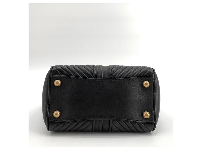 Miu Miu Borsa Tote Biker in Napa Borsa a Tracolla - vista 6