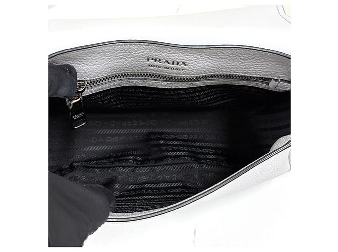 Prada Bolsa Tiracolo Vitello Pocket - vista 16