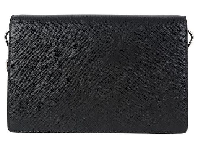 Prada Envelop Mini Saffiano Crossbody-Tasche - Ansicht 3