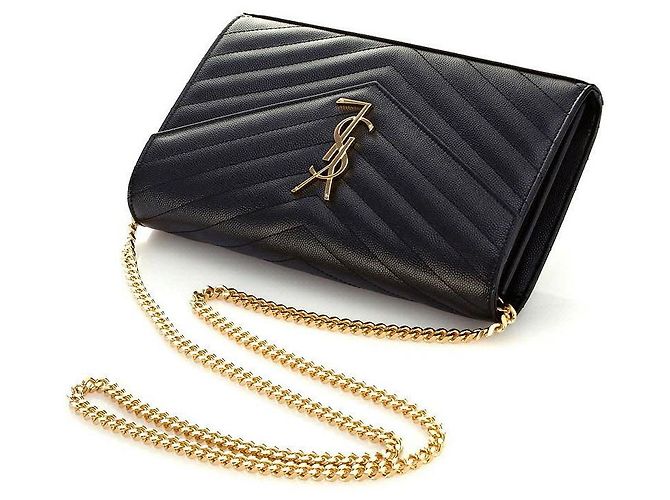 Autre Marque Portefeuille à chaîne Monogram - vue 4