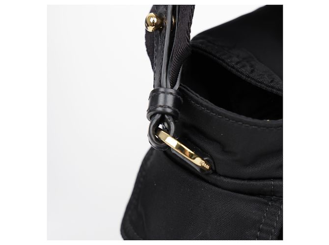 Prada Sac à épaule Explore Medium Black - vue 16