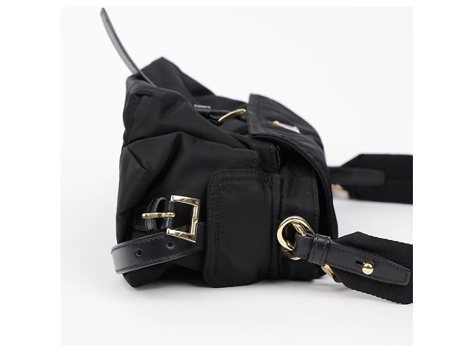 Prada Sac à épaule Explore Medium Black - vue 8
