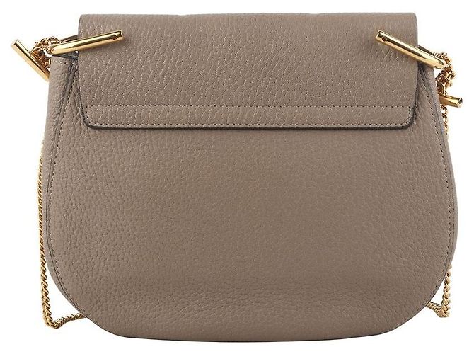 Chloé Borsa a tracolla Drew Small con catena dorata - vista 3