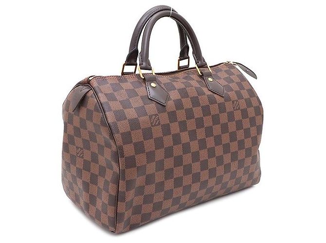 Louis Vuitton Speedy 30 Tote Bag Damier Ebene - vista 2