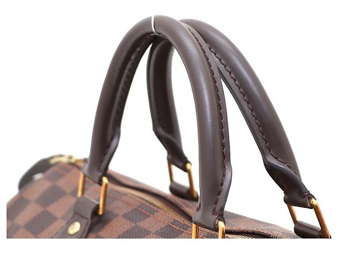 Louis Vuitton Speedy 30 Tote Bag Damier Ebene - vista 4
