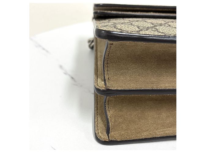 Gucci Borsa a tracolla Dionysus GG Supreme con catena - vista 12