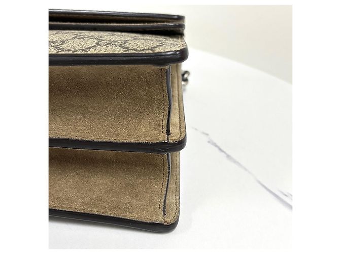 Gucci Borsa a tracolla Dionysus GG Supreme con catena - vista 13