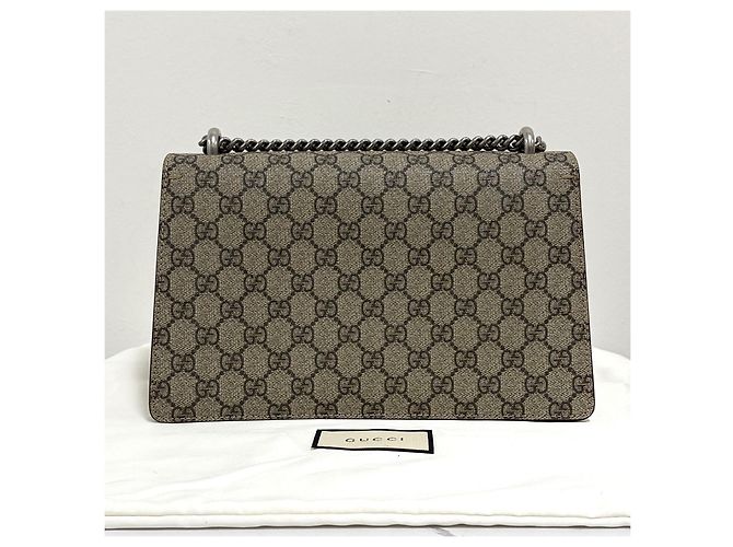 Gucci Borsa a tracolla Dionysus GG Supreme con catena - vista 4