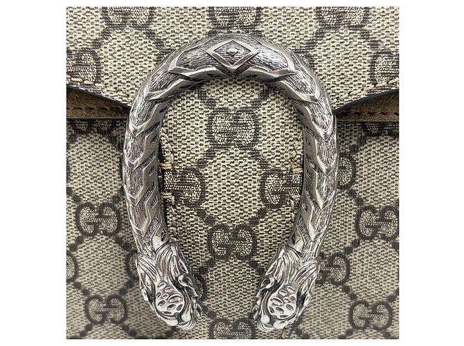 Gucci Borsa a tracolla Dionysus GG Supreme con catena - vista 8