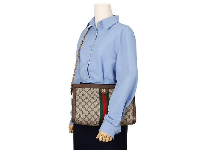 Gucci Borsa a tracolla Ophidia GG Medium - vista 9