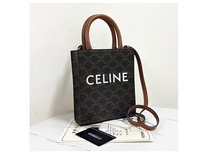 Céline Triope Cabas Mini Crossbody Bag - Ansicht 4