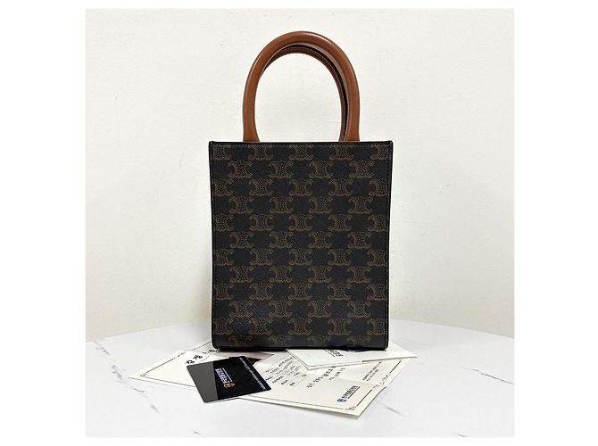 Céline Triope Cabas Mini Crossbody Bag - Ansicht 5