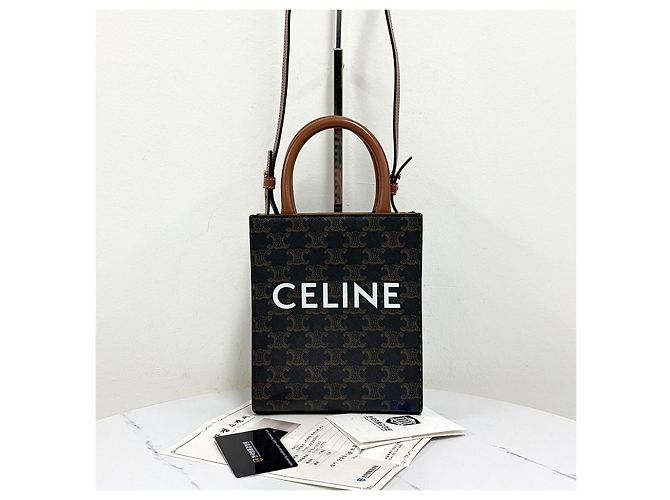 Céline Triope Cabas Mini Crossbody Bag - Ansicht 6