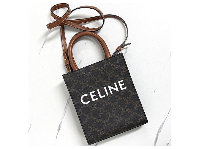 Céline Triope Cabas Mini Crossbody Bag - Ansicht 8