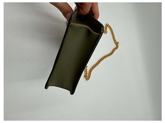 Burberry Mini Borsa Robin Cross con Catena Dorata - vista 8
