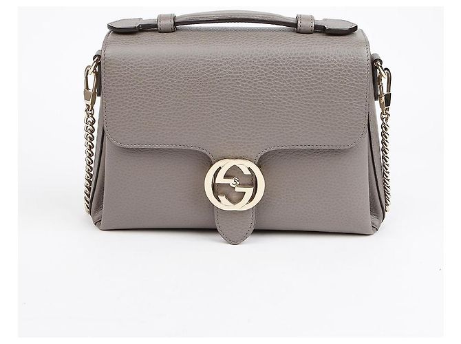 Gucci mala de ombro tote com pegas entrelaçadas - vista 2