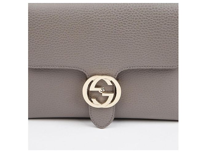 Gucci mala de ombro tote com pegas entrelaçadas - vista 3