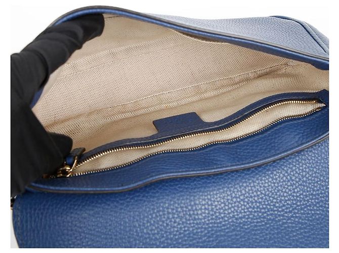 Gucci Borsa a Tracolla e Spalla con Nappine - vista 11