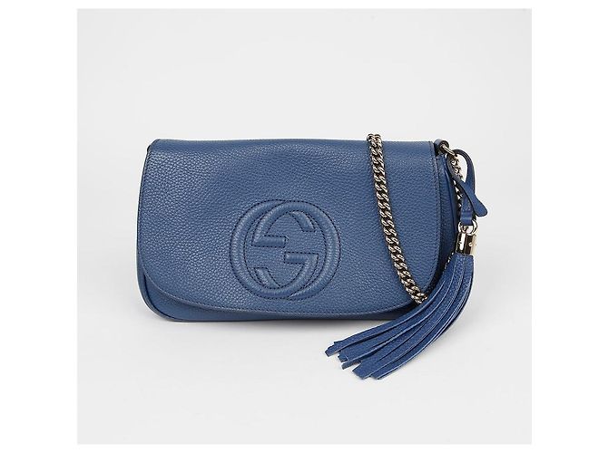 Gucci Borsa a Tracolla e Spalla con Nappine - vista 2