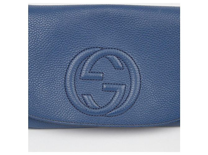 Gucci Borsa a Tracolla e Spalla con Nappine - vista 3