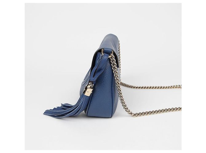 Gucci Borsa a Tracolla e Spalla con Nappine - vista 5