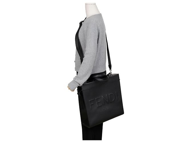 Fendi Medium Shopper Tote Schultertasche - Ansicht 11