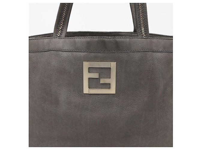 Fendi Borsa a spalla Juka Pearl Grey - vista 3