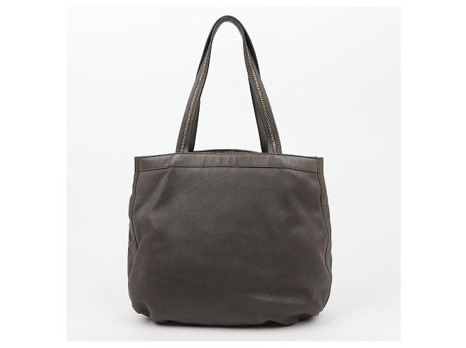 Fendi Borsa a spalla Juka Pearl Grey - vista 4