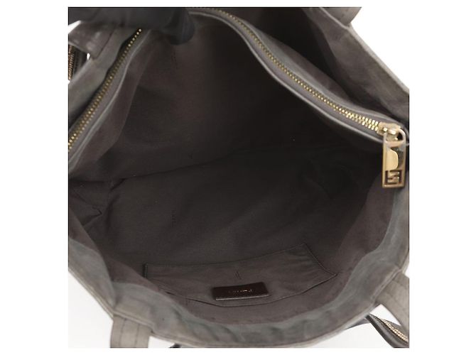 Fendi Borsa a spalla Juka Pearl Grey - vista 8