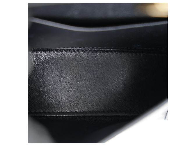 Balenciaga Mini Borsa a Spalla con Catena Nera - vista 13