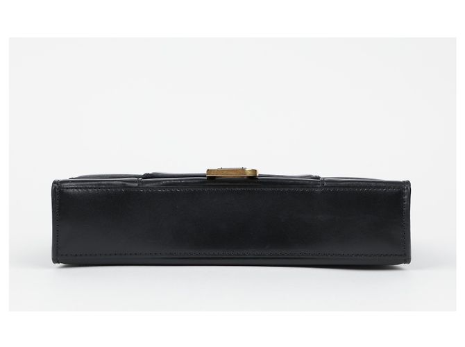 Balenciaga Mini Borsa a Spalla con Catena Nera - vista 7