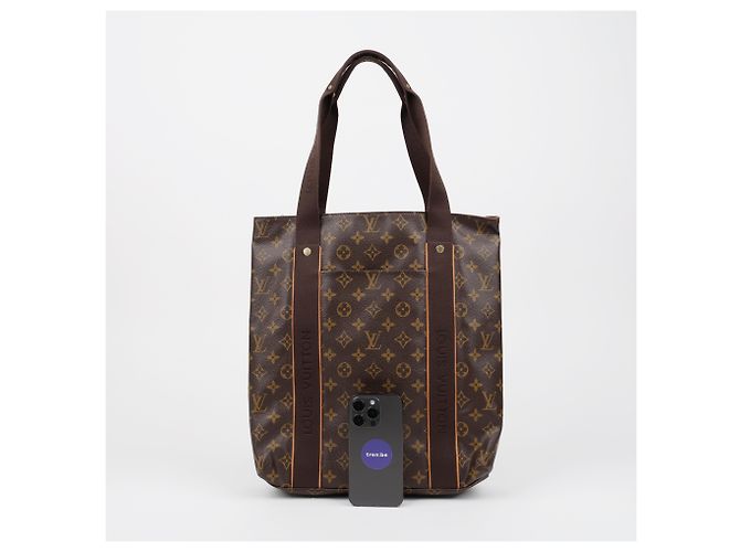 Bolso Tote Louis Vuitton Bourge Marrón - vista 11