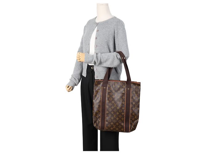 Bolso Tote Louis Vuitton Bourge Marrón - vista 12