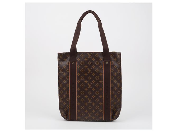 Bolso Tote Louis Vuitton Bourge Marrón - vista 3