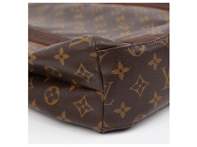 Bolso Tote Louis Vuitton Bourge Marrón - vista 7