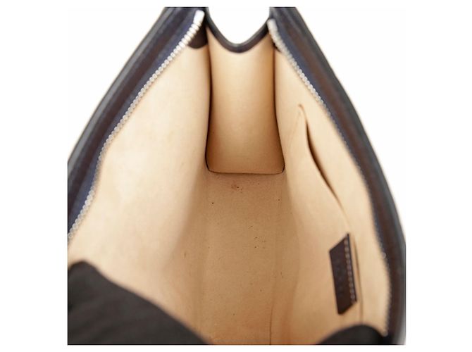 Pochette Gucci Ophidia Marrone in Tela - vista 10