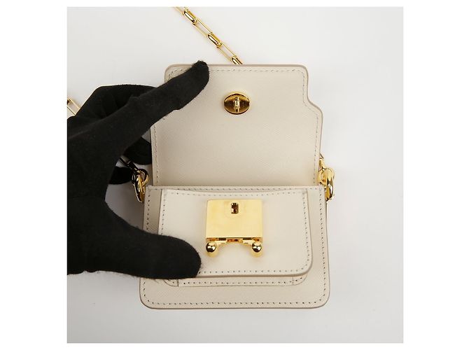Marni Borsa a tracolla Trunk Nano - vista 8