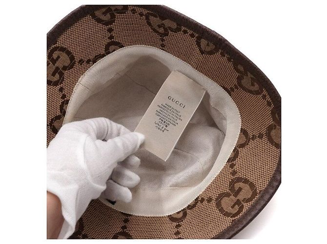 Gucci Cappello Bucket Jumbo GG Canvas per uomo e donna - vista 7