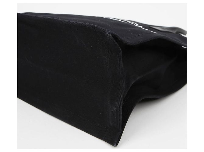 Autre Marque Sac cabas en toile Logo Noir - vue 11