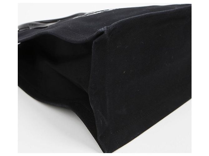 Autre Marque Sac cabas en toile Logo Noir - vue 12