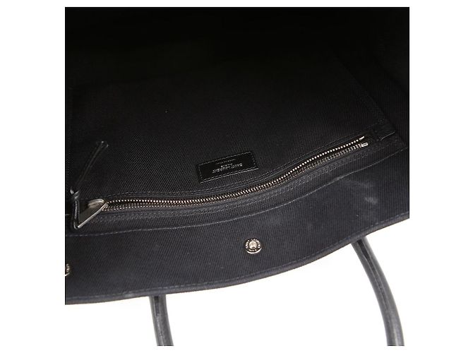 Autre Marque Sac cabas en toile Logo Noir - vue 14
