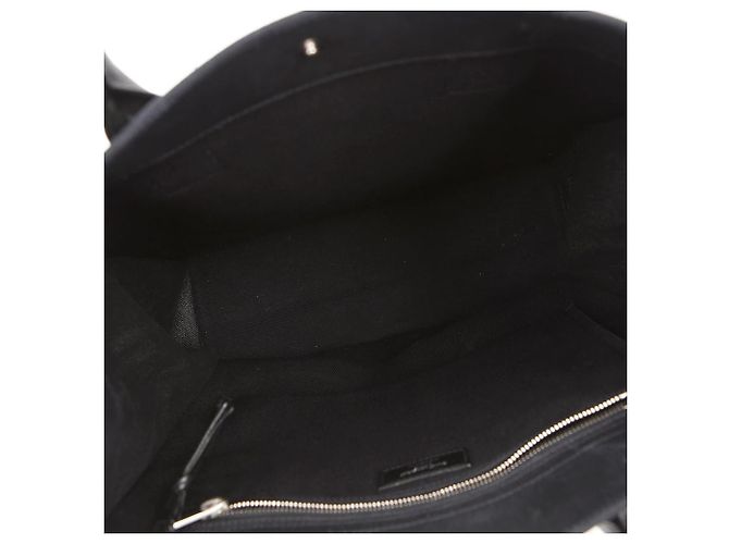Autre Marque Sac cabas en toile Logo Noir - vue 15