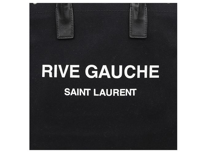 Autre Marque Sac cabas en toile Logo Noir - vue 2
